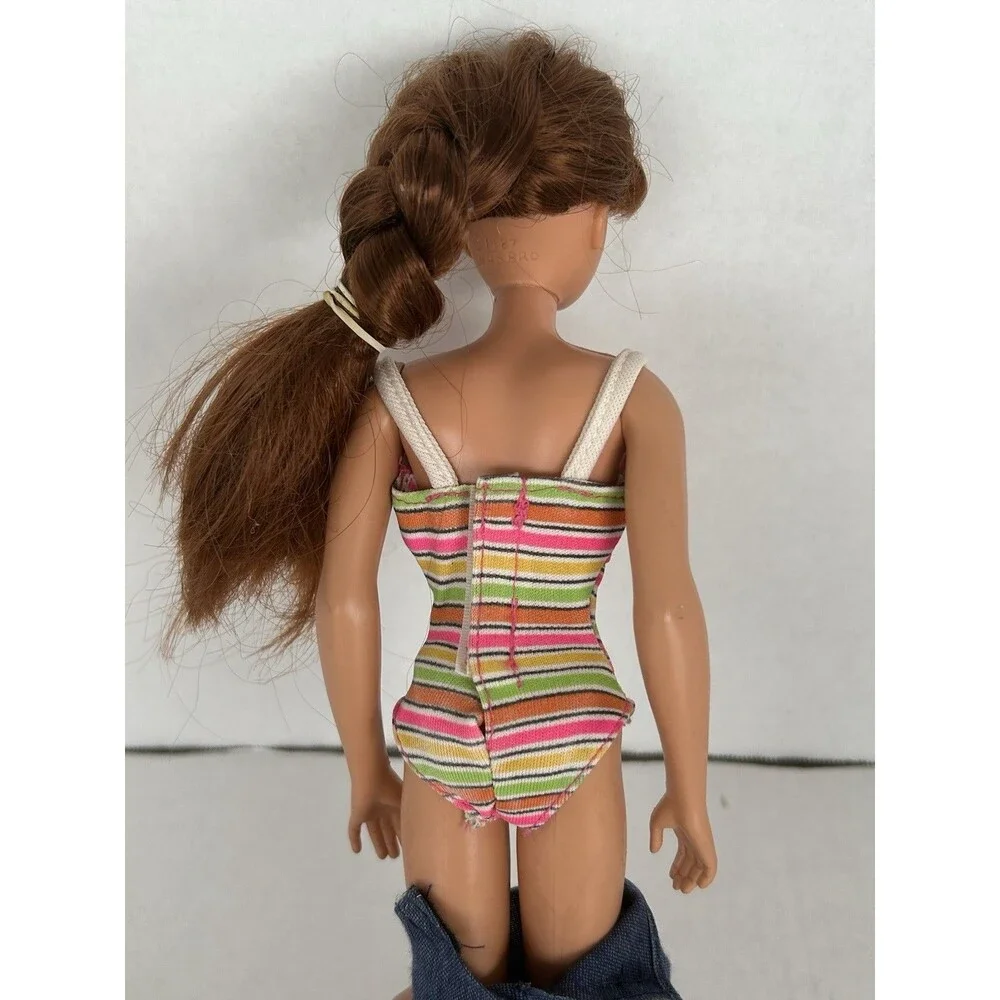 Vintage 1987 Hasbro Maxie Ashley Doll Auburn Red Hair Green Eyes Clothes
